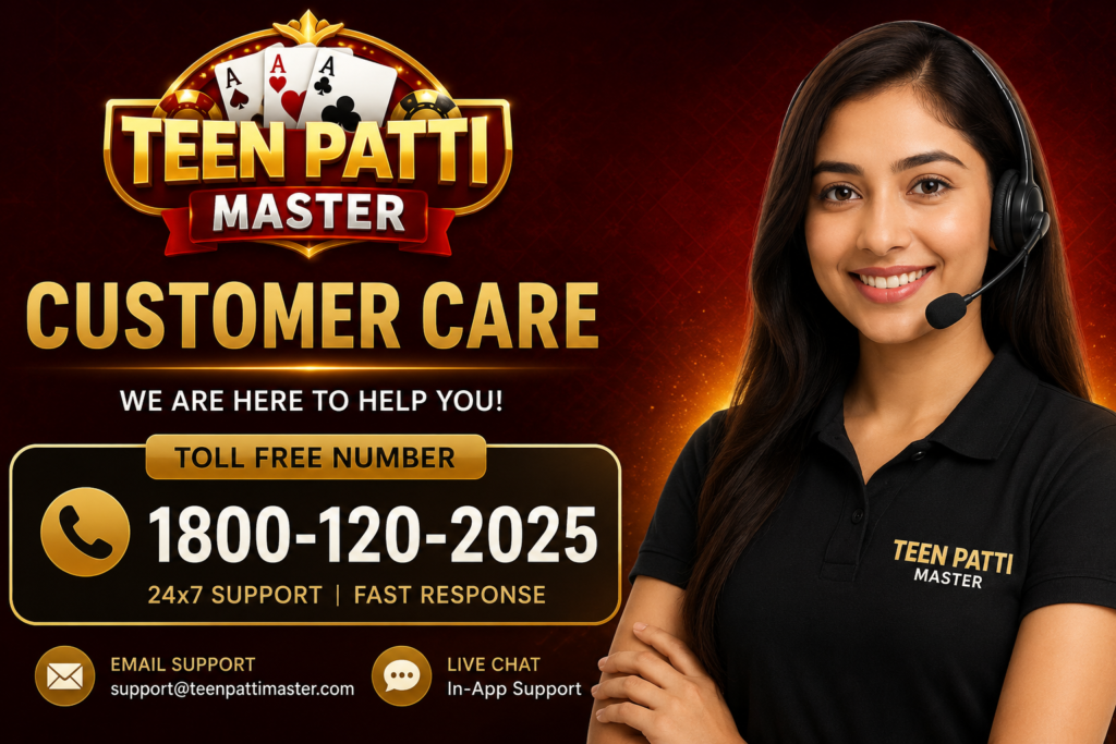 Teen Patti Master customer care number fake helpline alert Teen Patti Master app official support vs fake number Teen Patti Master customer care number safety guide