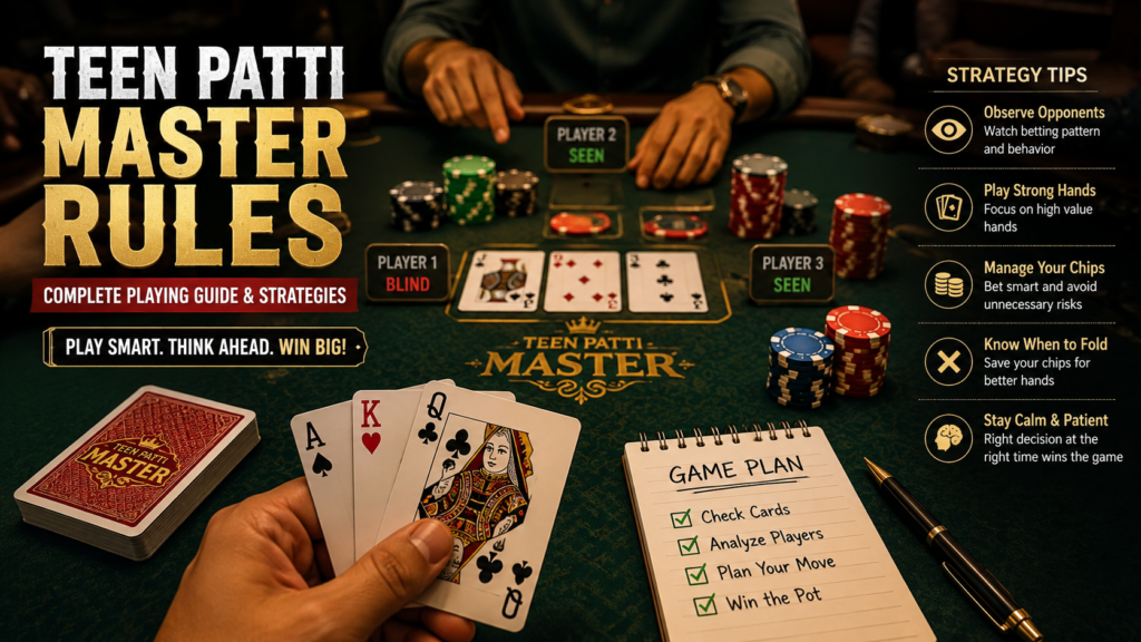 Teen Patti Master Rules